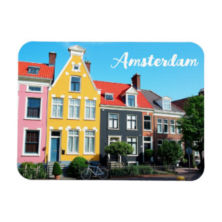Amsterdam Holland Houses Travel souvenir Magnet