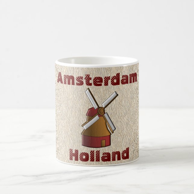 Amsterdam Holland -souvenir coffee cup (Center)