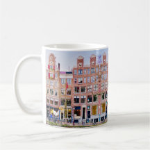 Amsterdam houses mug
