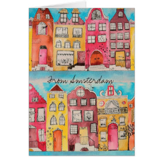 Amsterdam in love card