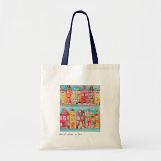 Amsterdam in love tote farrowed bag