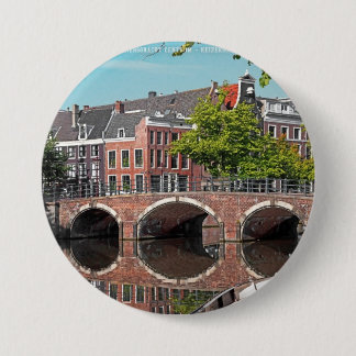 Amsterdam - Keizersgracht 7.5 Cm Round Badge