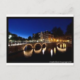 Amsterdam Keizersgracht , Postcard