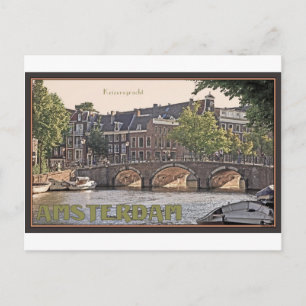 Amsterdam - Keizersgracht Postcard