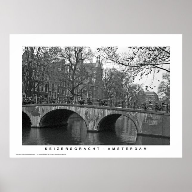 Amsterdam - Keizersgracht Poster (Front)