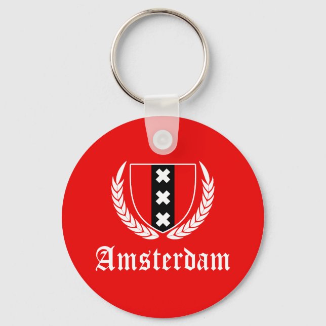 Amsterdam Key Ring (Front)