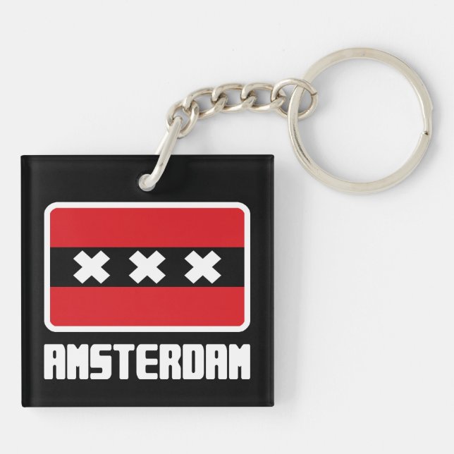 Amsterdam Key Ring (Back)