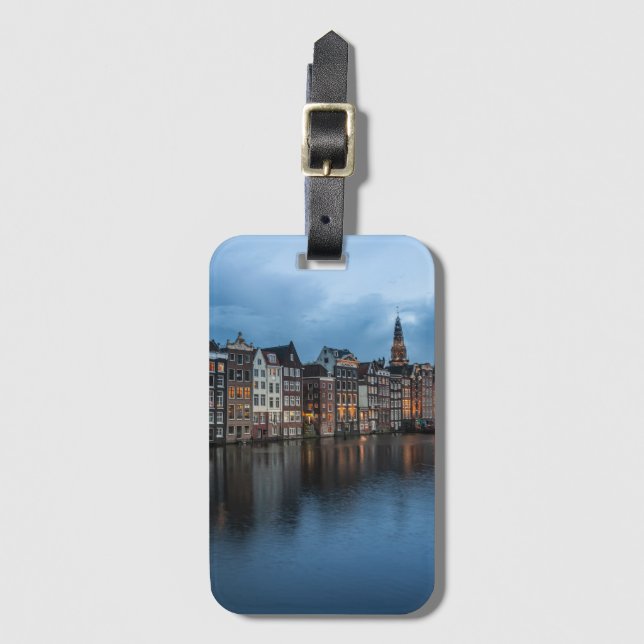 Amsterdam Luggage Tag (Front Vertical)