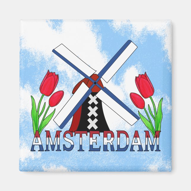 Amsterdam Magnet (Front)