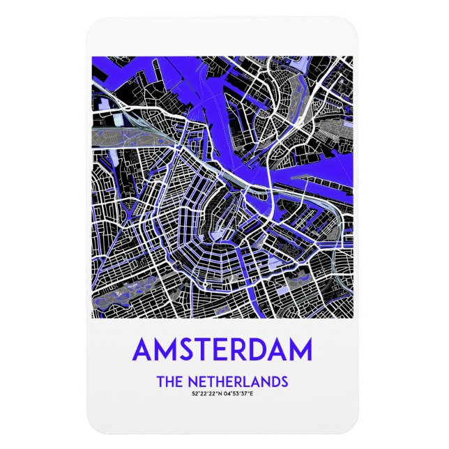 AMSTERDAM MEMORY MAGNET (Vertical)