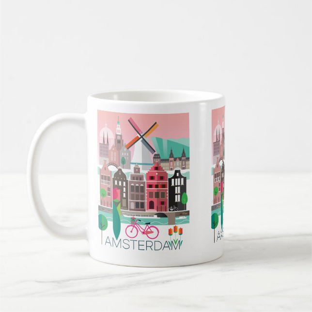 Amsterdam Mug (Left)