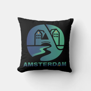 Amsterdam Netherlands Europe Cushion
