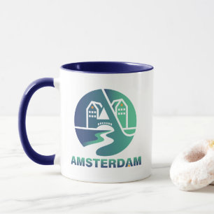 Amsterdam Netherlands Europe Mug