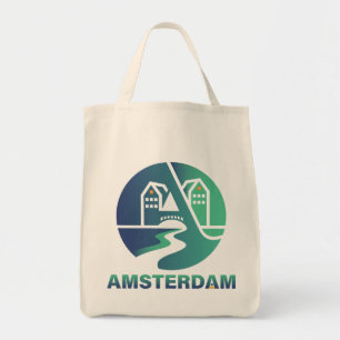Amsterdam Netherlands Europe Tote Bag