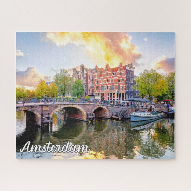 Amsterdam, Netherlands Jigsaw Puzzle (Horizontal)