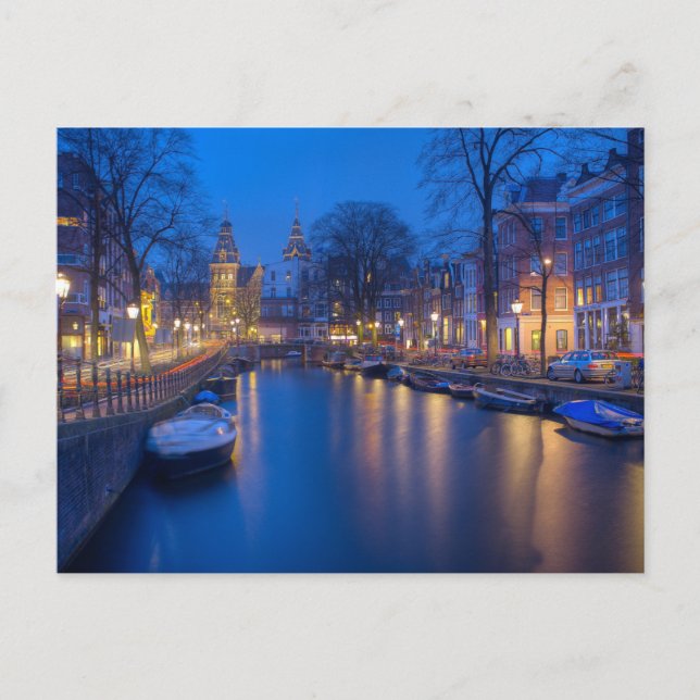Amsterdam, Netherlands Postcard (Front)