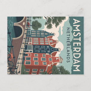 Amsterdam, NETHERLANDS Postcard