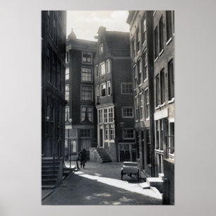 Amsterdam Netherlands St. Olofssteeg Street Poster