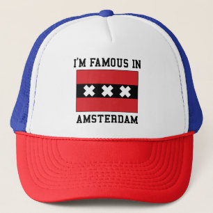 Amsterdam, Netherlands Trucker Hat