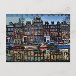 Amsterdam Postcard