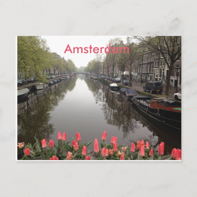 Amsterdam Postcard (Front)