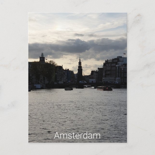 Amsterdam Postcard (Front)