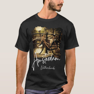 Amsterdam Retro Design Netherlands Holland Amste T-Shirt