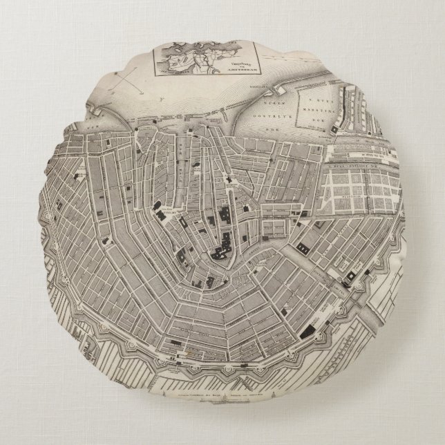 Amsterdam Round Cushion (Front)