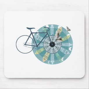 Amsterdam skyline mouse pad