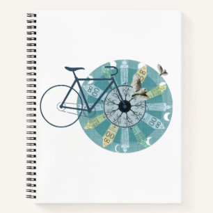 Amsterdam skyline notebook