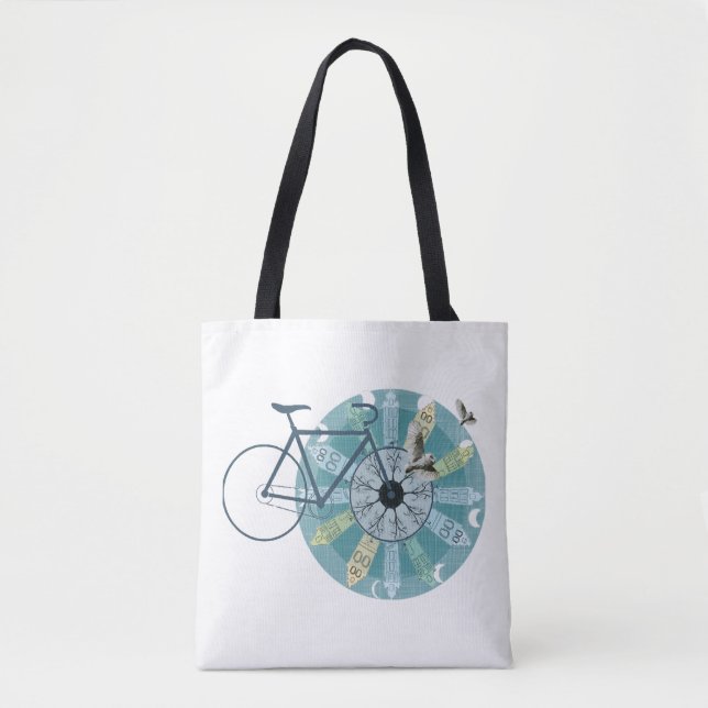 Amsterdam skyline tote bag (Front)