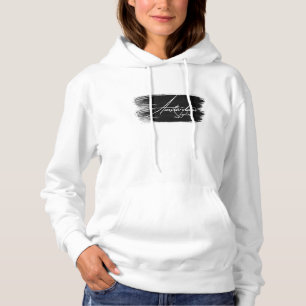 Amsterdam Skyline Writing Hoodie