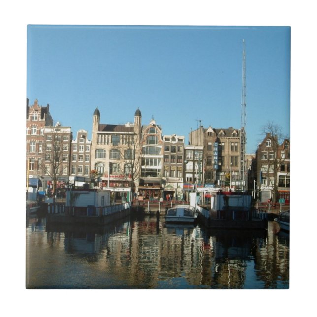 Amsterdam, The Netherlands Tile (Front)