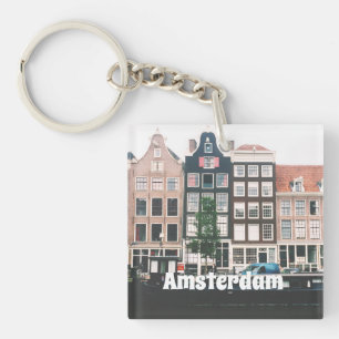 Amsterdam Travel Souvenir Key Ring
