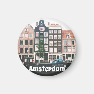 Amsterdam Travel Souvenir Magnet