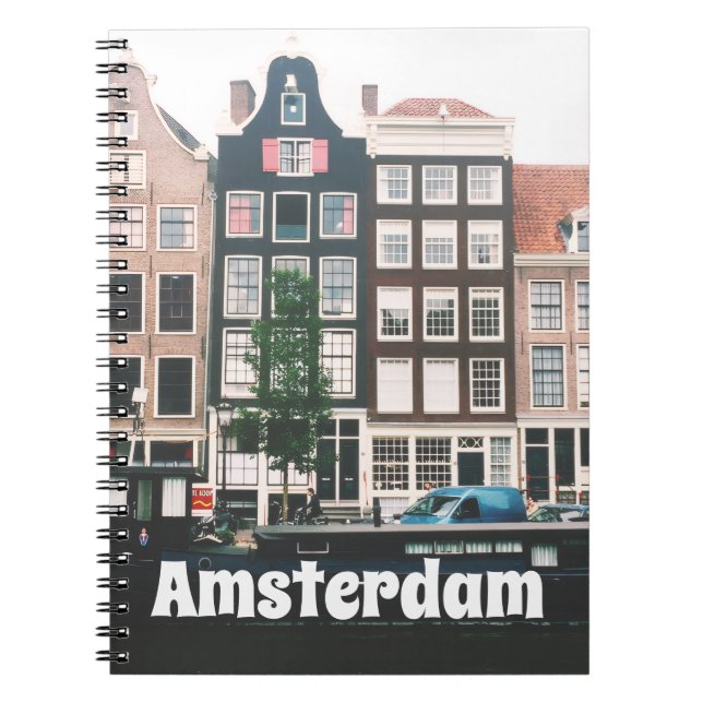 Amsterdam Travel Souvenir Notebook (Front)