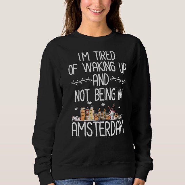 Amsterdam Traveller Sweatshirt (Front)