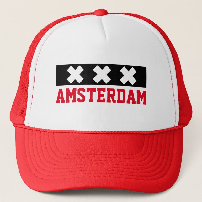Amsterdam Trucker Hat (Front)