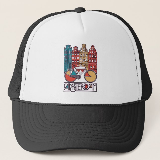 Amsterdam Trucker Hat (Front)