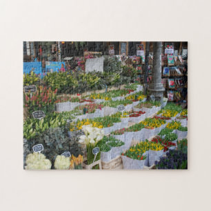 Amsterdam Tulip Market Jigsaw Puzzle