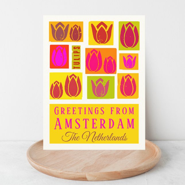 Amsterdam Tulips Netherlands Holland  Postcard (Creator Uploaded)