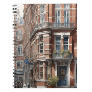 Amsterdam watercolor painting notebook
