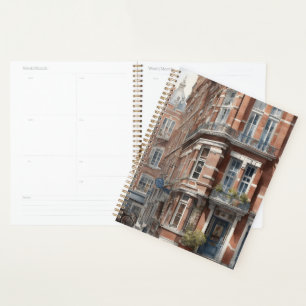 Amsterdam watercolor painting planner