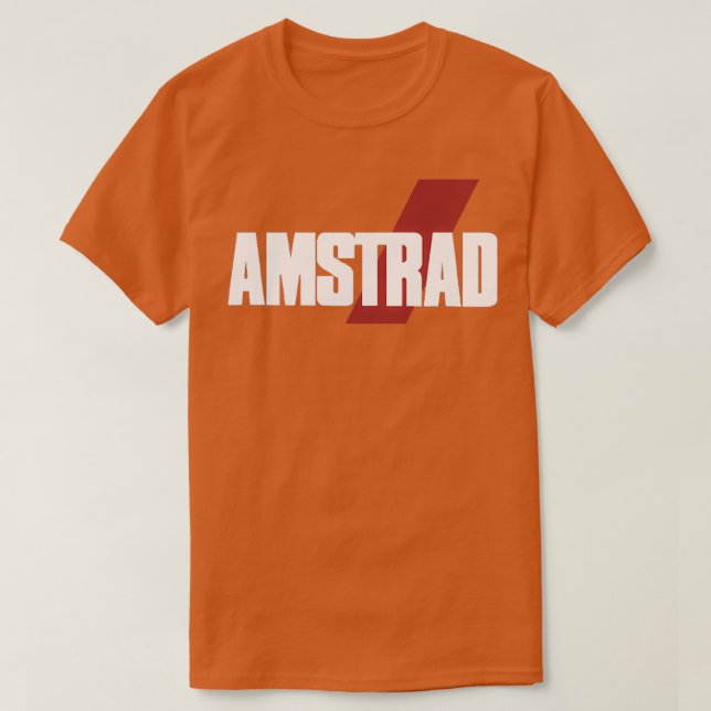 Amstrad Transparent T-Shirt (Design Front)