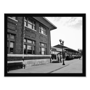 Amtrak Train Station Photo Print