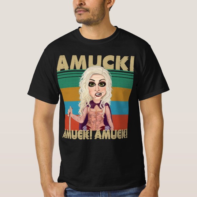 Amuck Horror Sarah Sanderson Witch Halloween T-Shirt (Front)