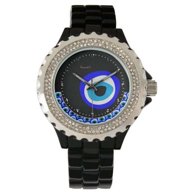 Amulet & Evil Eye Talisman, Turkish / Arabic Watch (Front)