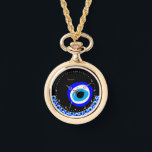 Amulet & Evil Eye Talisman, Turkish / Arabic Watch<br><div class="desc">WALL CLOCK (hamsa / خمسة‎): Evil Eye Talisman & Amulet for protection from negativity and good luck bringer. Traditionally originating from Arabic, Turkish, Greek tribes and protects you from any ill-will that could otherwise have a negative effect on your well-being or your life in general. The evil eye "curse" legend...</div>