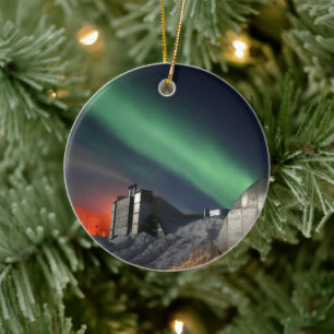 Amundsen-Scott South Pole Station, Antarctica Ceramic Tree Decoration