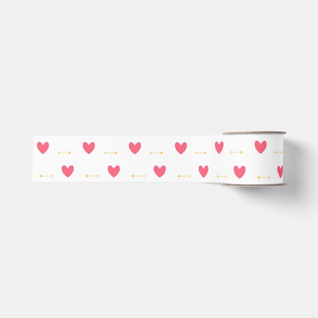 Amur amor  grosgrain ribbon (Front)